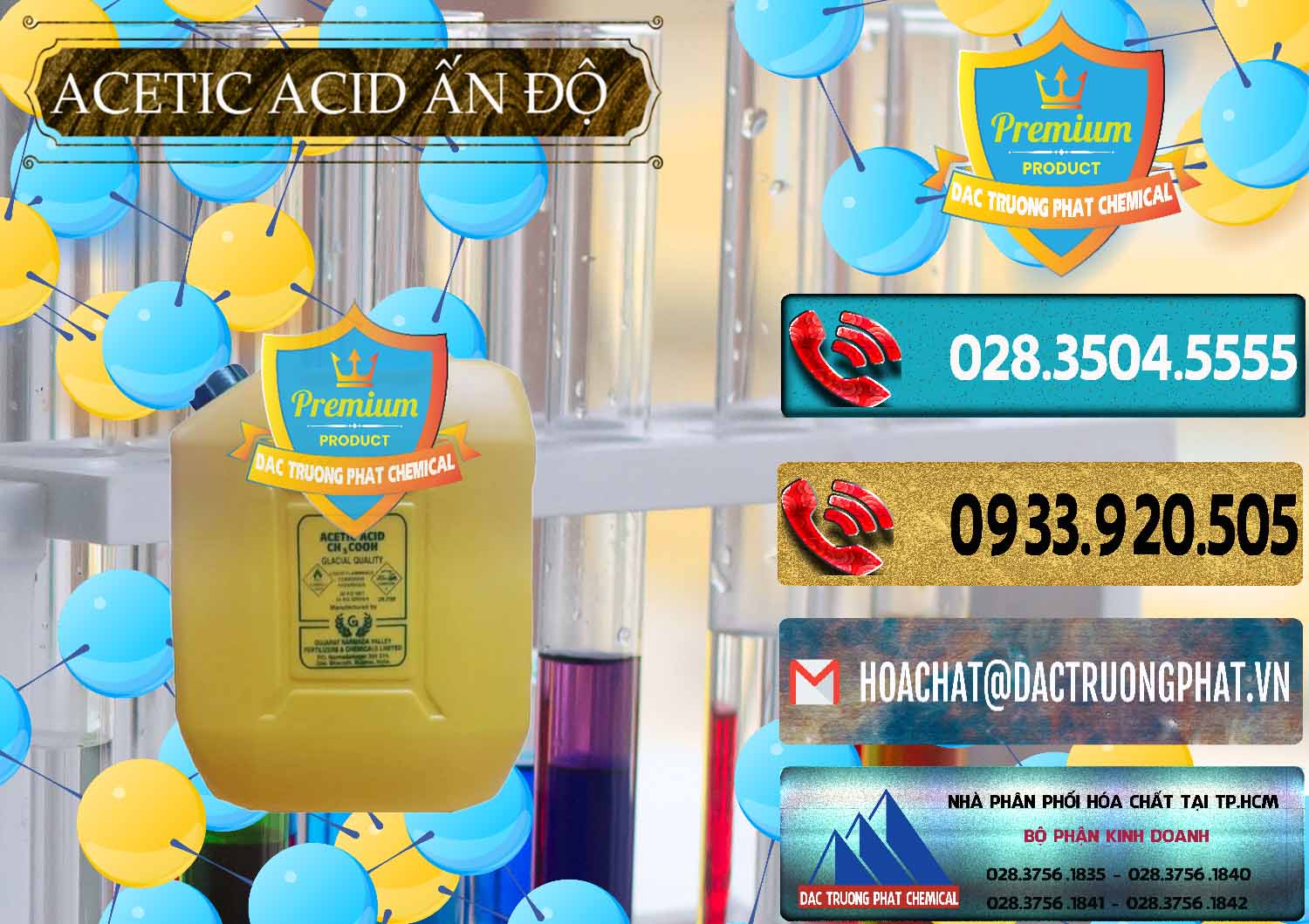 Phân phối - bán Acetic Acid – Axit Acetic Ấn Độ India - 0359 - Đơn vị bán & cung cấp hóa chất tại TP.HCM - hoachatdetnhuom.com
