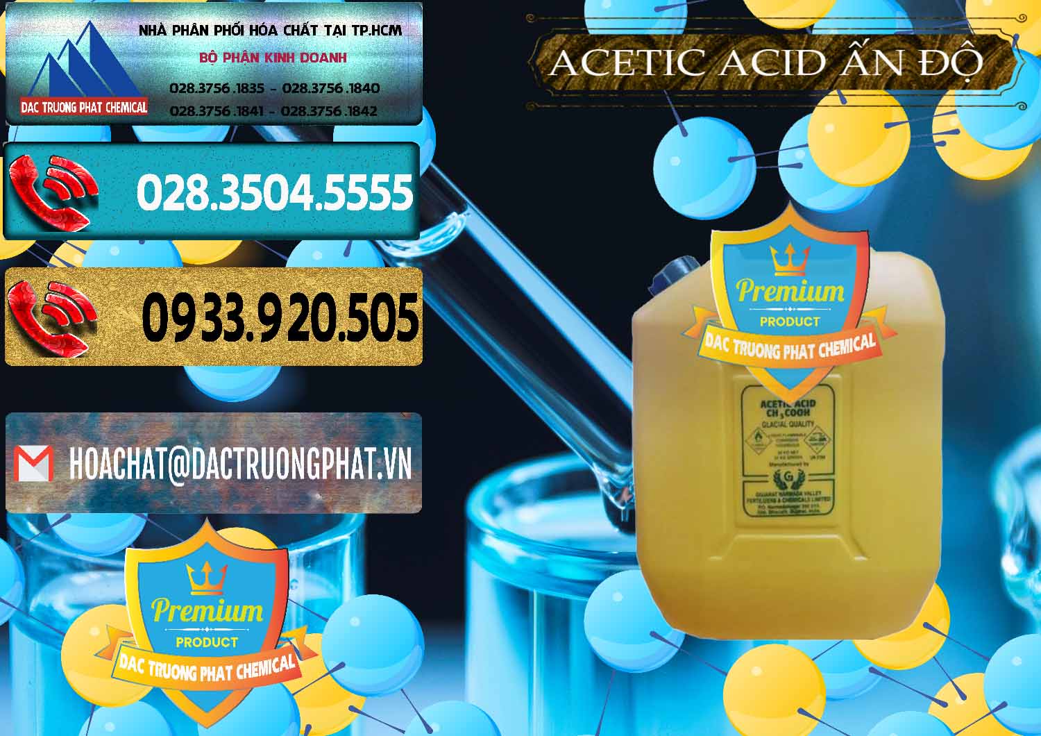 Công ty chuyên bán và cung ứng Acetic Acid – Axit Acetic Ấn Độ India - 0359 - Cty cung cấp & kinh doanh hóa chất tại TP.HCM - hoachatdetnhuom.com
