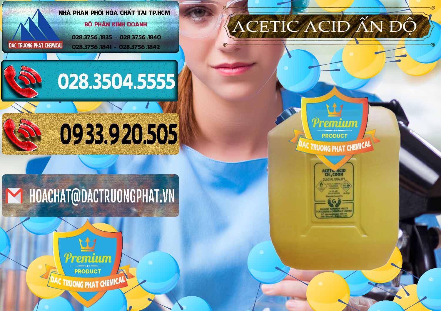 Công ty chuyên nhập khẩu và bán Acetic Acid – Axit Acetic Ấn Độ India - 0359 - Chuyên phân phối ( kinh doanh ) hóa chất tại TP.HCM - hoachatdetnhuom.com