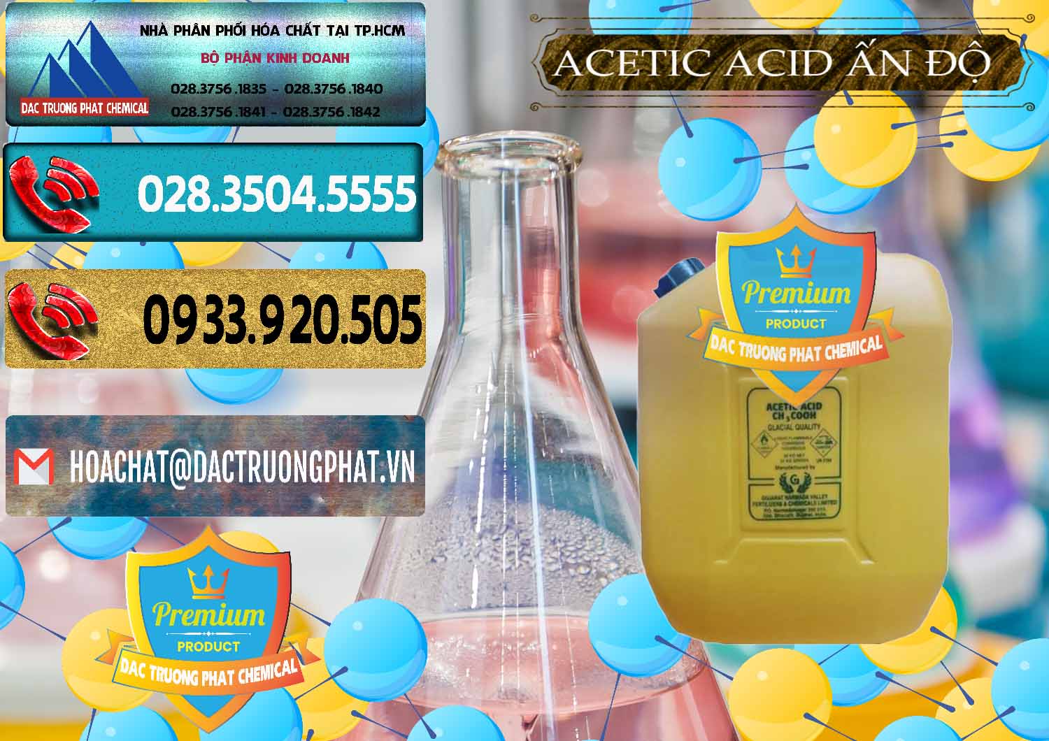Công ty chuyên bán ( cung ứng ) Acetic Acid – Axit Acetic Ấn Độ India - 0359 - Đơn vị chuyên nhập khẩu & phân phối hóa chất tại TP.HCM - hoachatdetnhuom.com