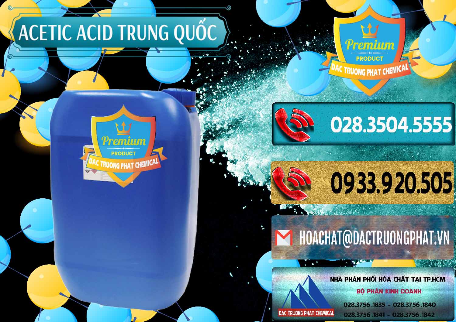 Đơn vị cung ứng _ bán Acetic Acid – Axit Acetic Trung Quốc China - 0358 - Công ty chuyên phân phối & bán hóa chất tại TP.HCM - hoachatdetnhuom.com