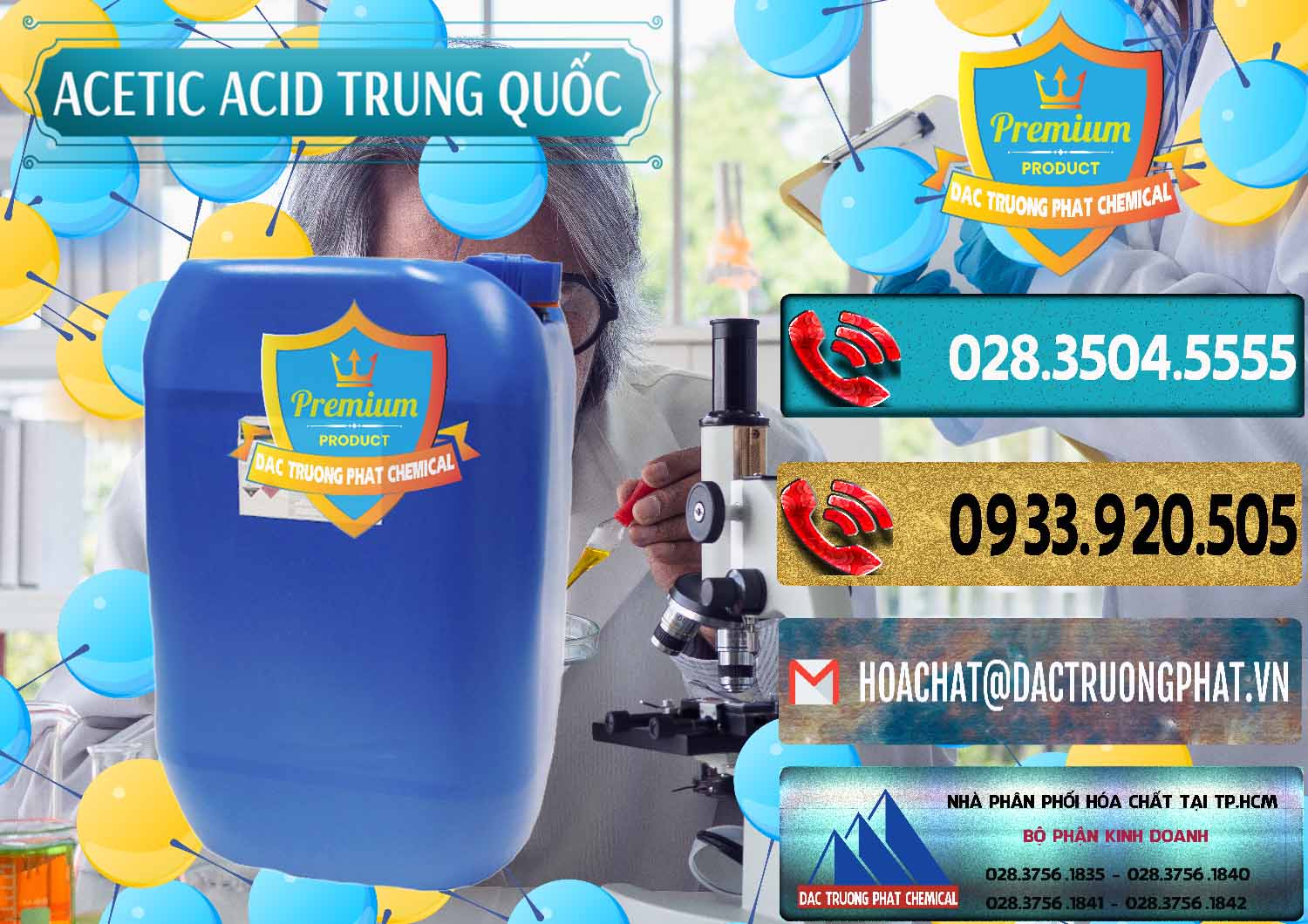 Chuyên kinh doanh _ bán Acetic Acid – Axit Acetic Trung Quốc China - 0358 - Công ty chuyên bán & cung cấp hóa chất tại TP.HCM - hoachatdetnhuom.com