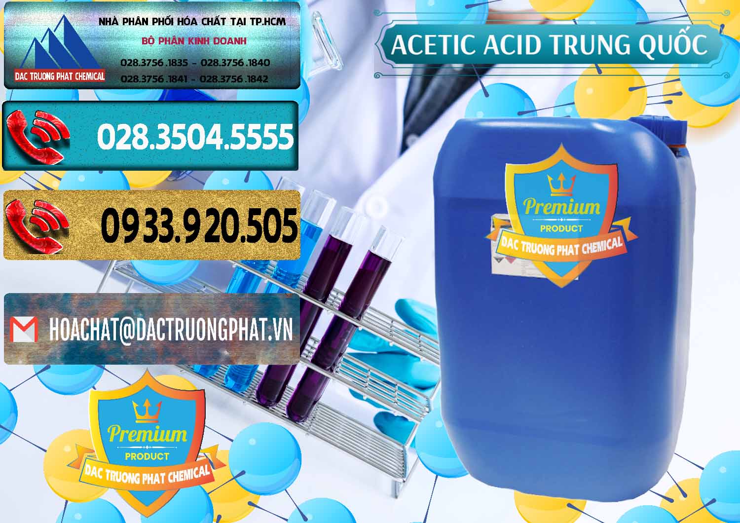 Đơn vị nhập khẩu _ bán Acetic Acid – Axit Acetic Trung Quốc China - 0358 - Bán và phân phối hóa chất tại TP.HCM - hoachatdetnhuom.com