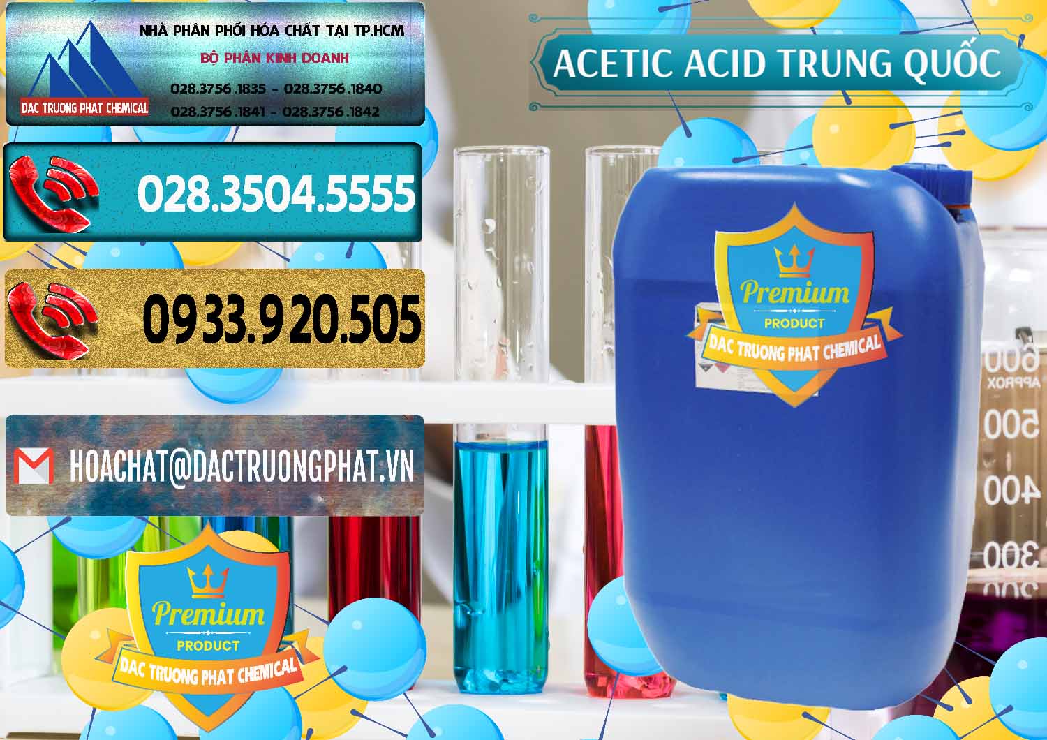 Đơn vị chuyên phân phối và bán Acetic Acid – Axit Acetic Trung Quốc China - 0358 - Chuyên nhập khẩu và cung cấp hóa chất tại TP.HCM - hoachatdetnhuom.com