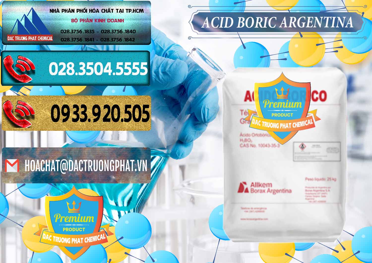 Đơn vị cung ứng ( bán ) Acid Boric – Axit Boric H3BO3 99% Allkem Argentina - 0448 - Đơn vị nhập khẩu và phân phối hóa chất tại TP.HCM - hoachatdetnhuom.com