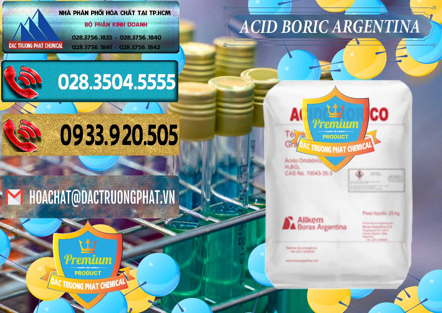 Nơi kinh doanh _ bán Acid Boric – Axit Boric H3BO3 99% Allkem Argentina - 0448 - Nơi cung cấp - nhập khẩu hóa chất tại TP.HCM - hoachatdetnhuom.com