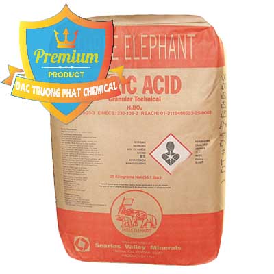 Chuyên bán - cung ứng Acid Boric – Axit Boric H3BO3 Mỹ USA Three Elephant® - 0005 - Cty chuyên nhập khẩu và phân phối hóa chất tại TP.HCM - hoachatdetnhuom.com