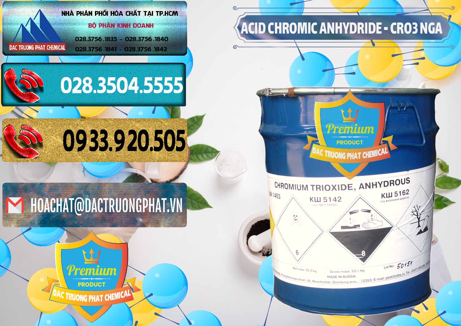 Bán _ cung ứng Acid Chromic Anhydride - Cromic CRO3 Nga Russia - 0006 - Nơi phân phối & cung cấp hóa chất tại TP.HCM - hoachatdetnhuom.com