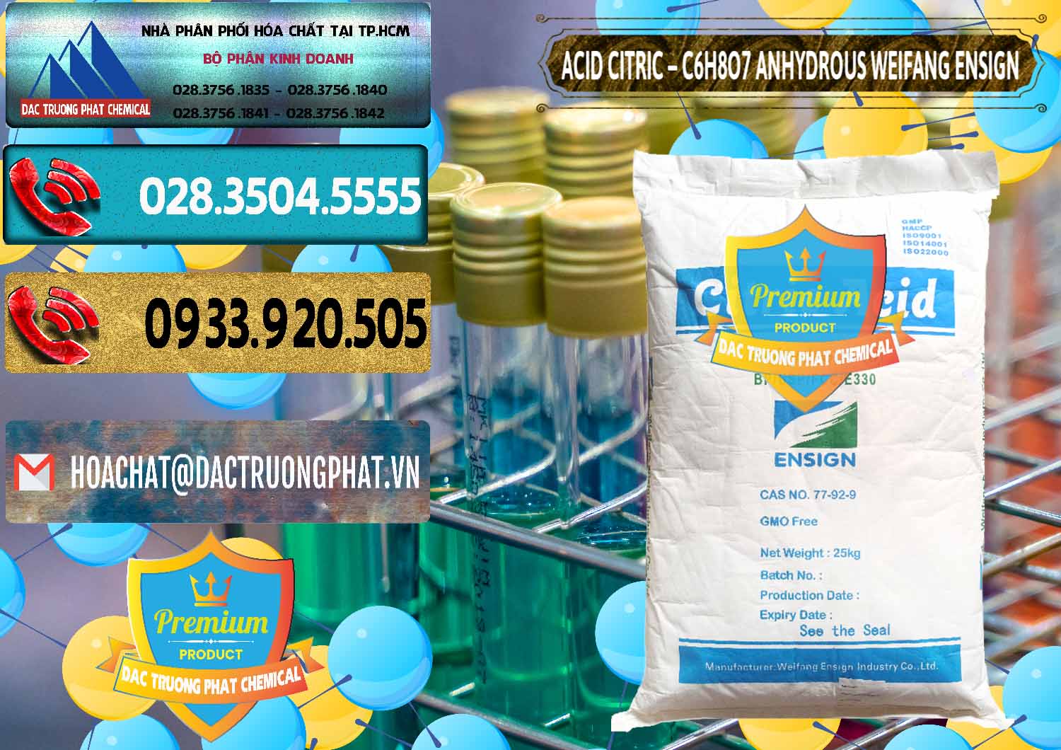 Nơi chuyên cung cấp & bán Acid Citric - Axit Citric Khan Anhydrous Weifang Trung Quốc China - 0008 - Đơn vị cung cấp ( phân phối ) hóa chất tại TP.HCM - hoachatdetnhuom.com