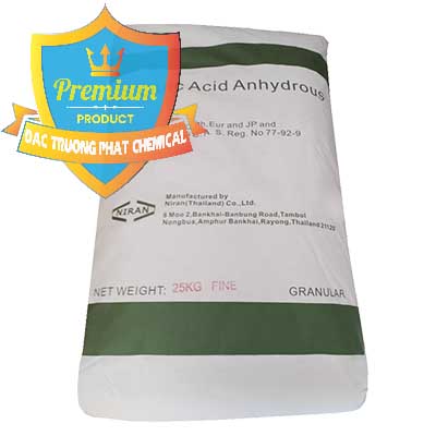 Kinh doanh & bán Acid Citric - Axit Citric Anhydrous - Thái Lan Niran - 0231 - Cty cung cấp ( kinh doanh ) hóa chất tại TP.HCM - hoachatdetnhuom.com