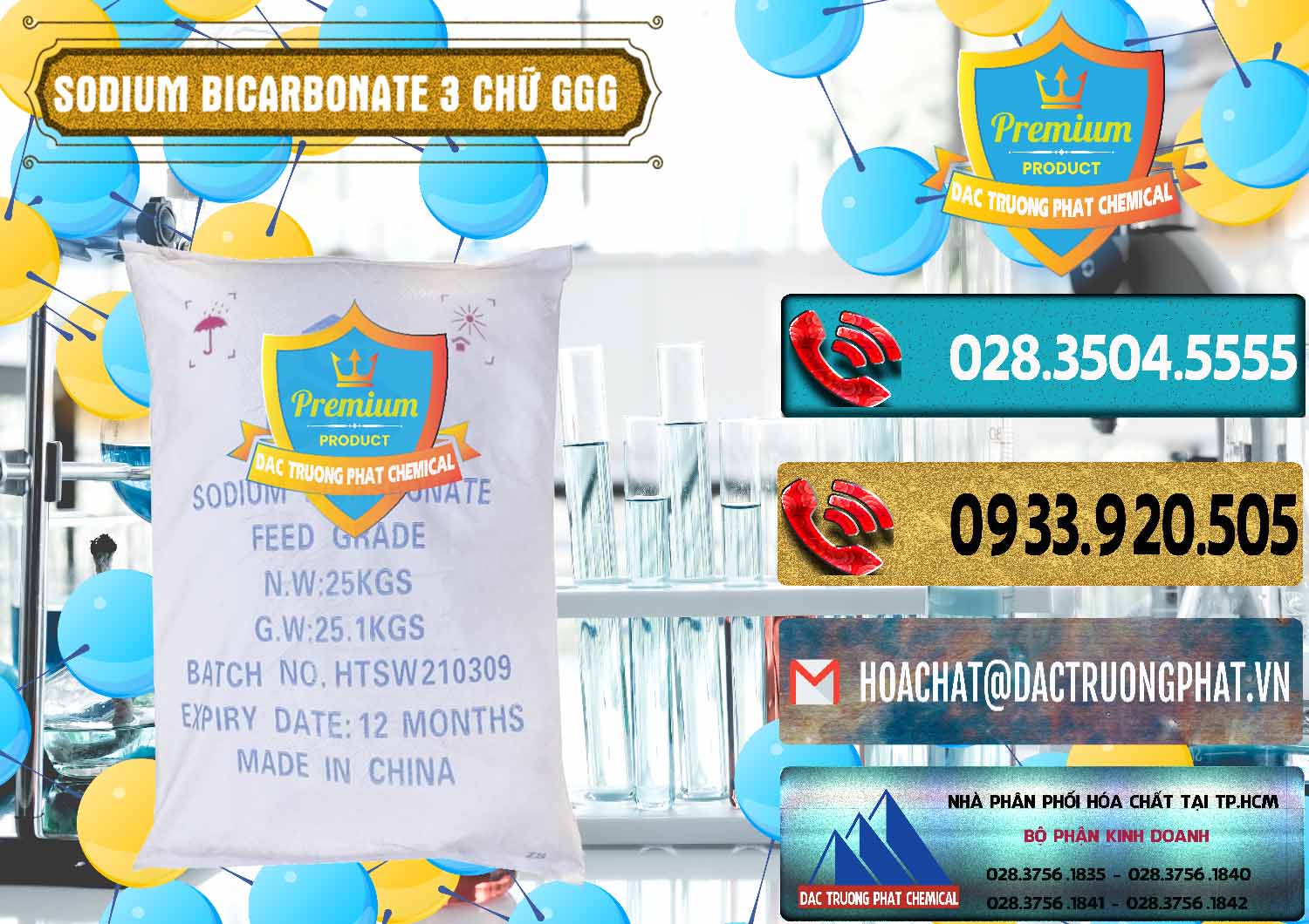 Đơn vị chuyên kinh doanh và bán Sodium Bicarbonate – Bicar NaHCO3 Food Grade 3 Chữ GGG Trung Quốc China - 0259 - Công ty chuyên cung ứng - phân phối hóa chất tại TP.HCM - hoachatdetnhuom.com