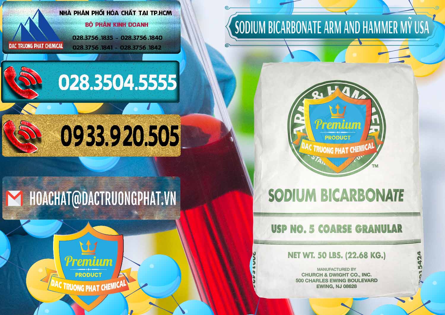 Công ty chuyên bán & cung ứng Sodium Bicarbonate – Bicar NaHCO3 Food Grade Arm And Hammer Mỹ USA - 0255 - Công ty cung cấp & bán hóa chất tại TP.HCM - hoachatdetnhuom.com