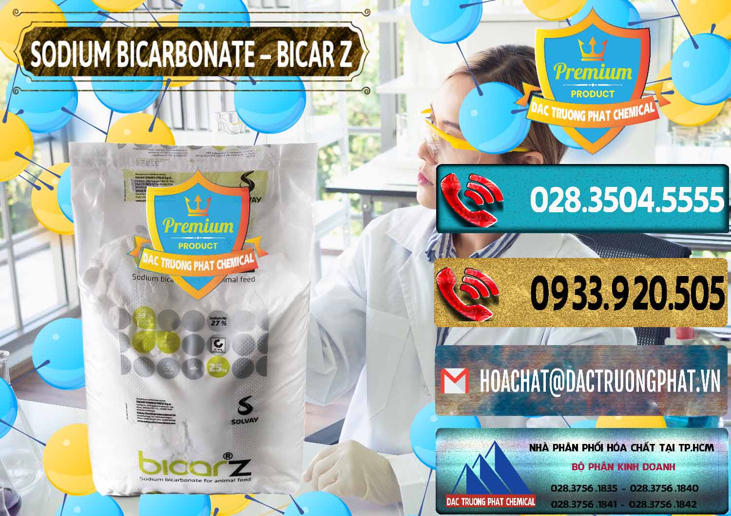 Chuyên nhập khẩu và bán Sodium Bicarbonate – NaHCO3 Bicar Z Ý Italy Solvay - 0139 - Cty cung cấp ( bán ) hóa chất tại TP.HCM - hoachatdetnhuom.com