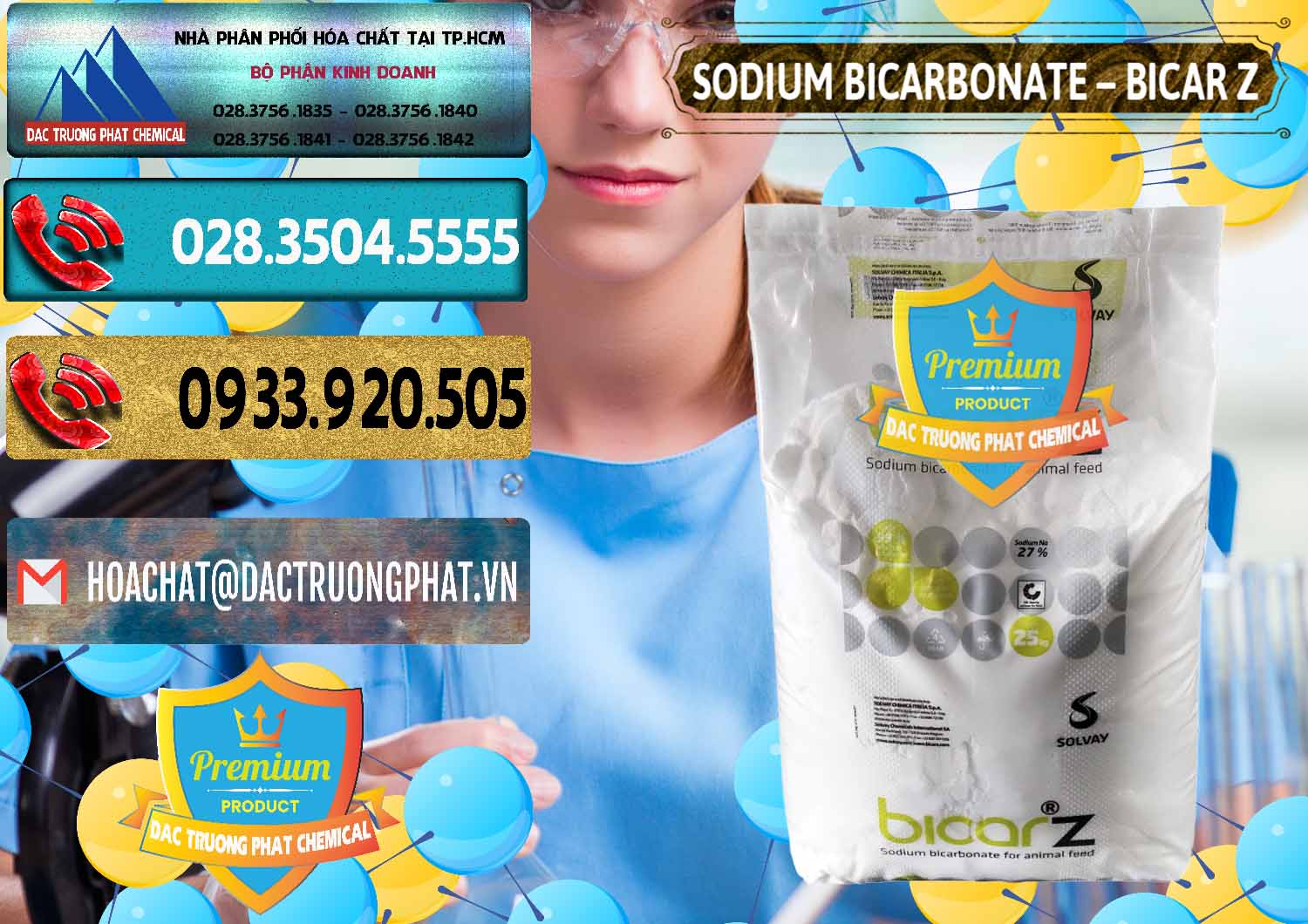 Cty chuyên bán _ phân phối Sodium Bicarbonate – NaHCO3 Bicar Z Ý Italy Solvay - 0139 - Đơn vị chuyên phân phối ( nhập khẩu ) hóa chất tại TP.HCM - hoachatdetnhuom.com