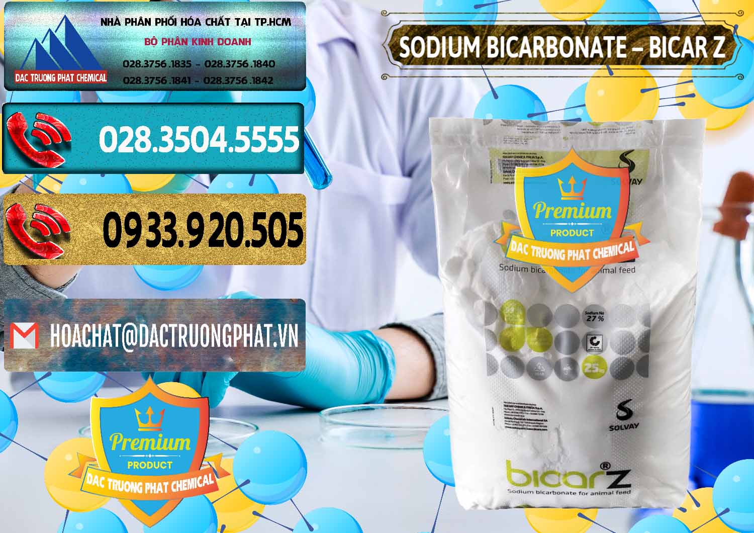 Công ty kinh doanh & bán Sodium Bicarbonate – NaHCO3 Bicar Z Ý Italy Solvay - 0139 - Nơi chuyên kinh doanh ( cung cấp ) hóa chất tại TP.HCM - hoachatdetnhuom.com