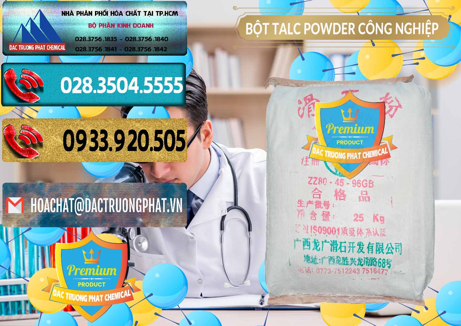 Bán và phân phối Bột Talc Powder Công Nghiệp Trung Quốc China - 0037 - Nhà nhập khẩu & phân phối hóa chất tại TP.HCM - hoachatdetnhuom.com