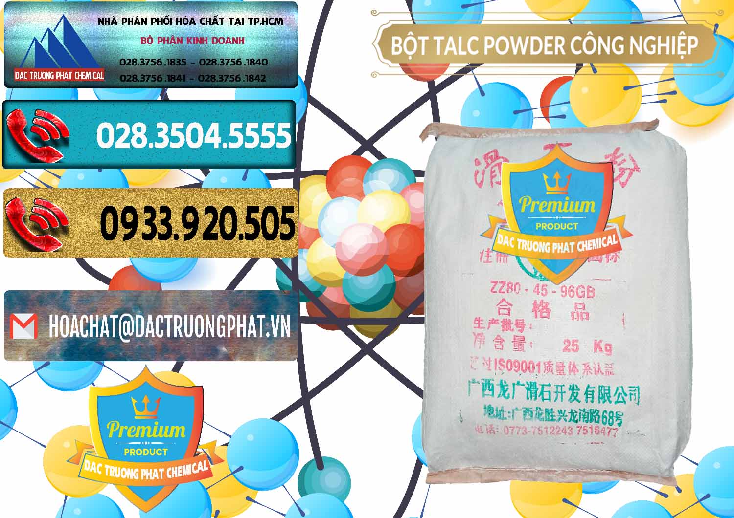 Chuyên cung cấp & bán Bột Talc Powder Công Nghiệp Trung Quốc China - 0037 - Chuyên nhập khẩu ( cung cấp ) hóa chất tại TP.HCM - hoachatdetnhuom.com