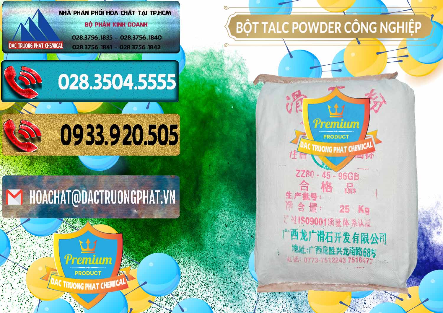 Bán và cung cấp Bột Talc Powder Công Nghiệp Trung Quốc China - 0037 - Công ty kinh doanh _ cung cấp hóa chất tại TP.HCM - hoachatdetnhuom.com