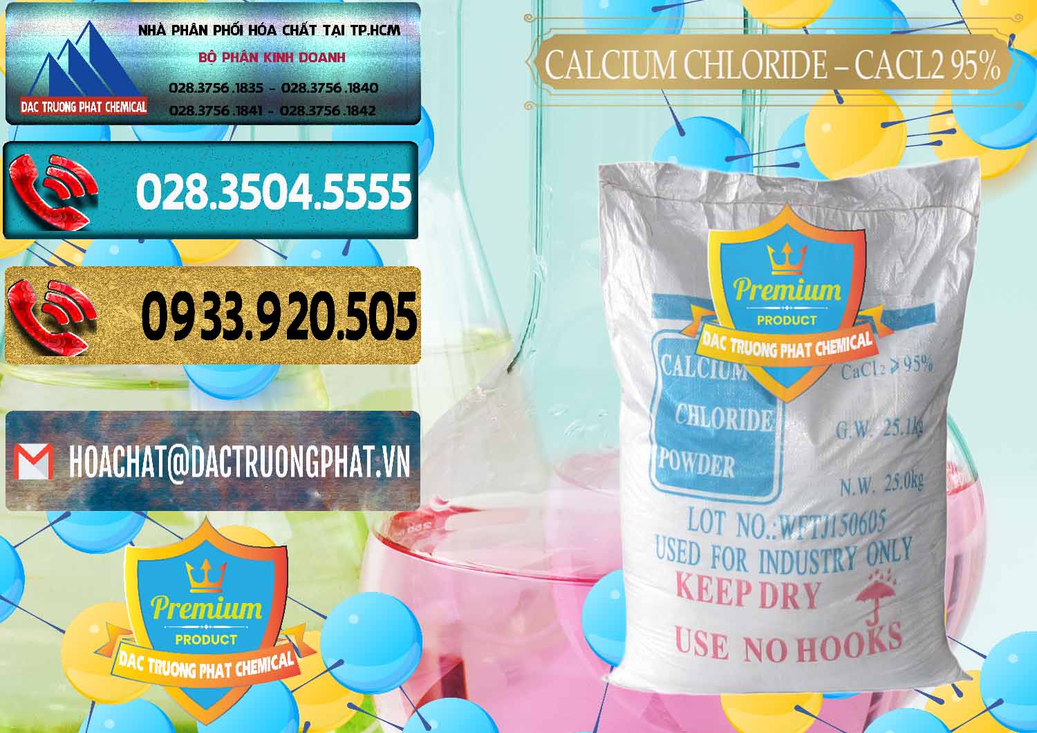 Công ty chuyên cung cấp ( bán ) CaCl2 – Canxi Clorua 95% Trung Quốc China - 0039 - Nhà cung cấp & nhập khẩu hóa chất tại TP.HCM - hoachatdetnhuom.com