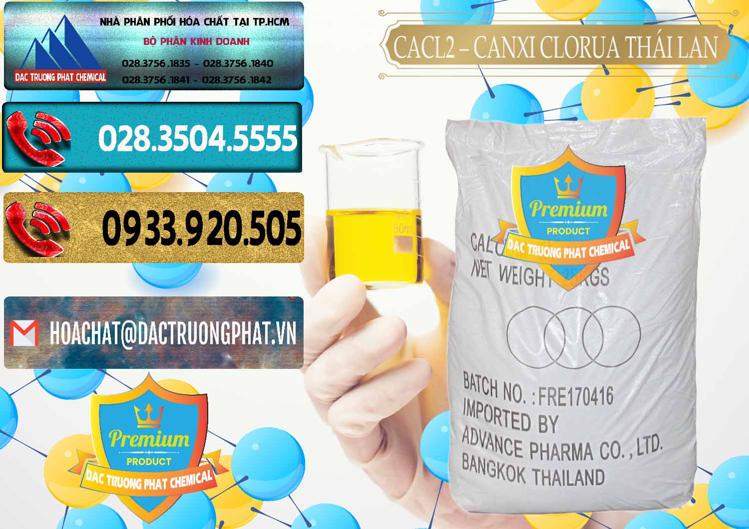 Chuyên phân phối và bán CaCl2 – Canxi Clorua 96% Thái Lan - 0042 - Nhập khẩu ( phân phối ) hóa chất tại TP.HCM - hoachatdetnhuom.com