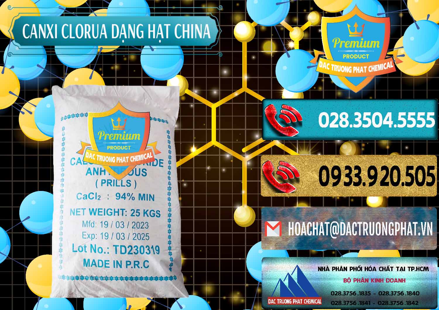 Đơn vị chuyên cung ứng & bán CaCl2 – Canxi Clorua 94% Dạng Hạt Trung Quốc China - 0373 - Đơn vị nhập khẩu - cung cấp hóa chất tại TP.HCM - hoachatdetnhuom.com