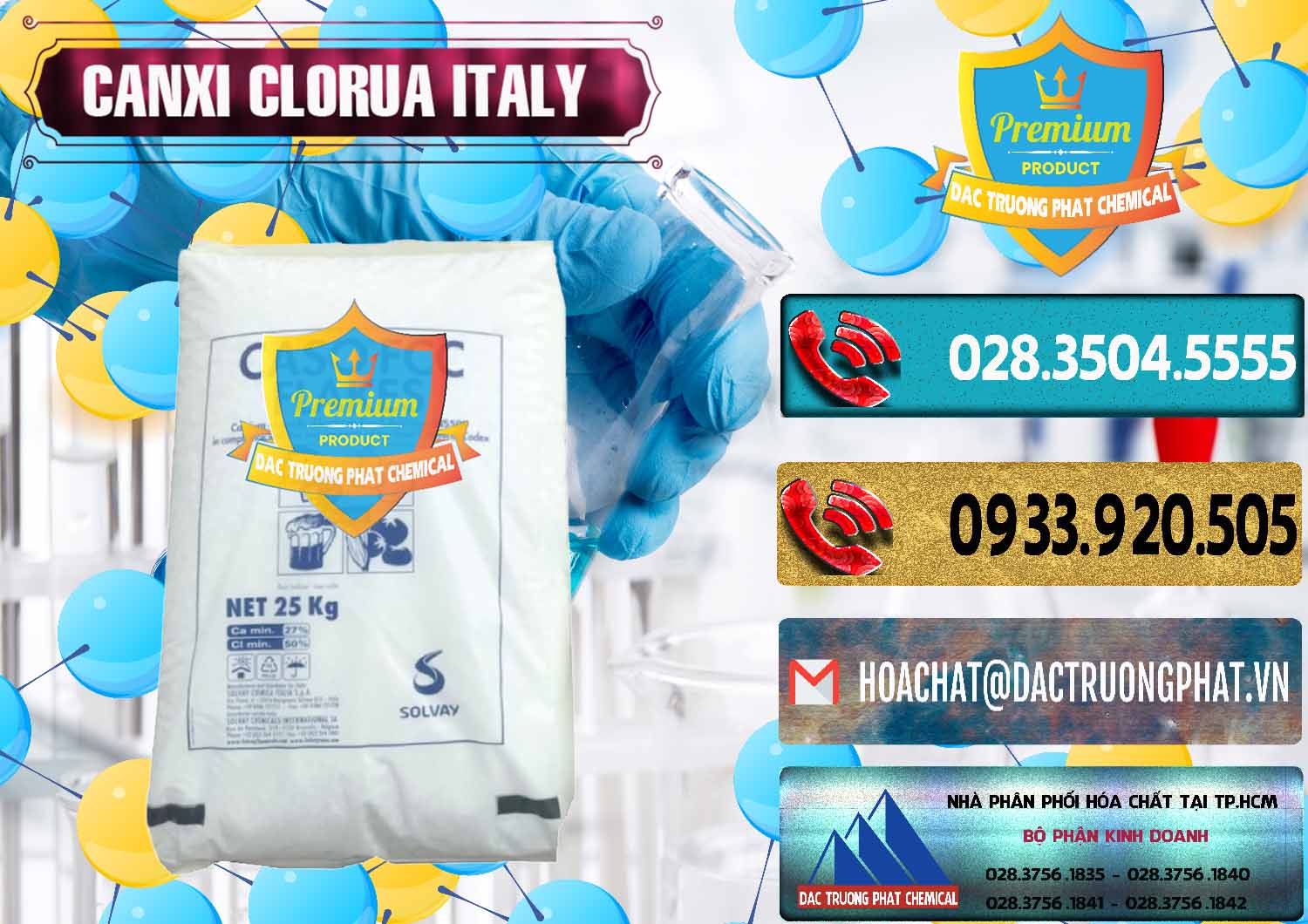 Nơi chuyên phân phối _ bán CaCl2 – Canxi Clorua Food Grade Ý Italy - 0435 - Nơi chuyên phân phối _ kinh doanh hóa chất tại TP.HCM - hoachatdetnhuom.com