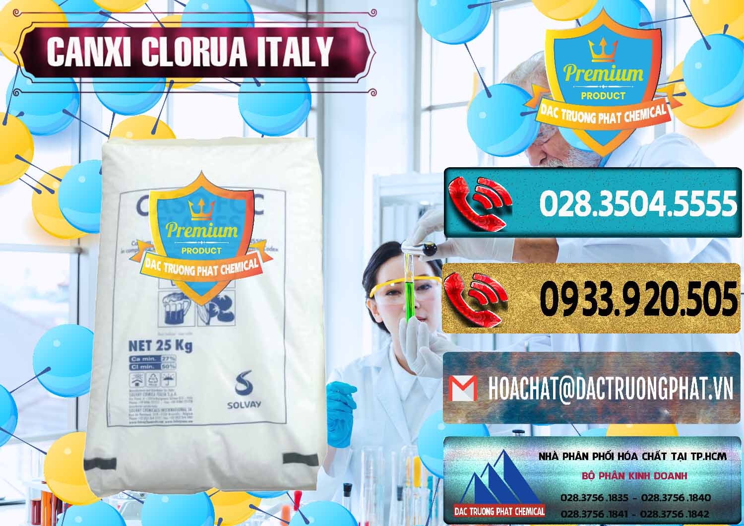 Đơn vị cung cấp - bán CaCl2 – Canxi Clorua Food Grade Ý Italy - 0435 - Công ty chuyên phân phối & nhập khẩu hóa chất tại TP.HCM - hoachatdetnhuom.com