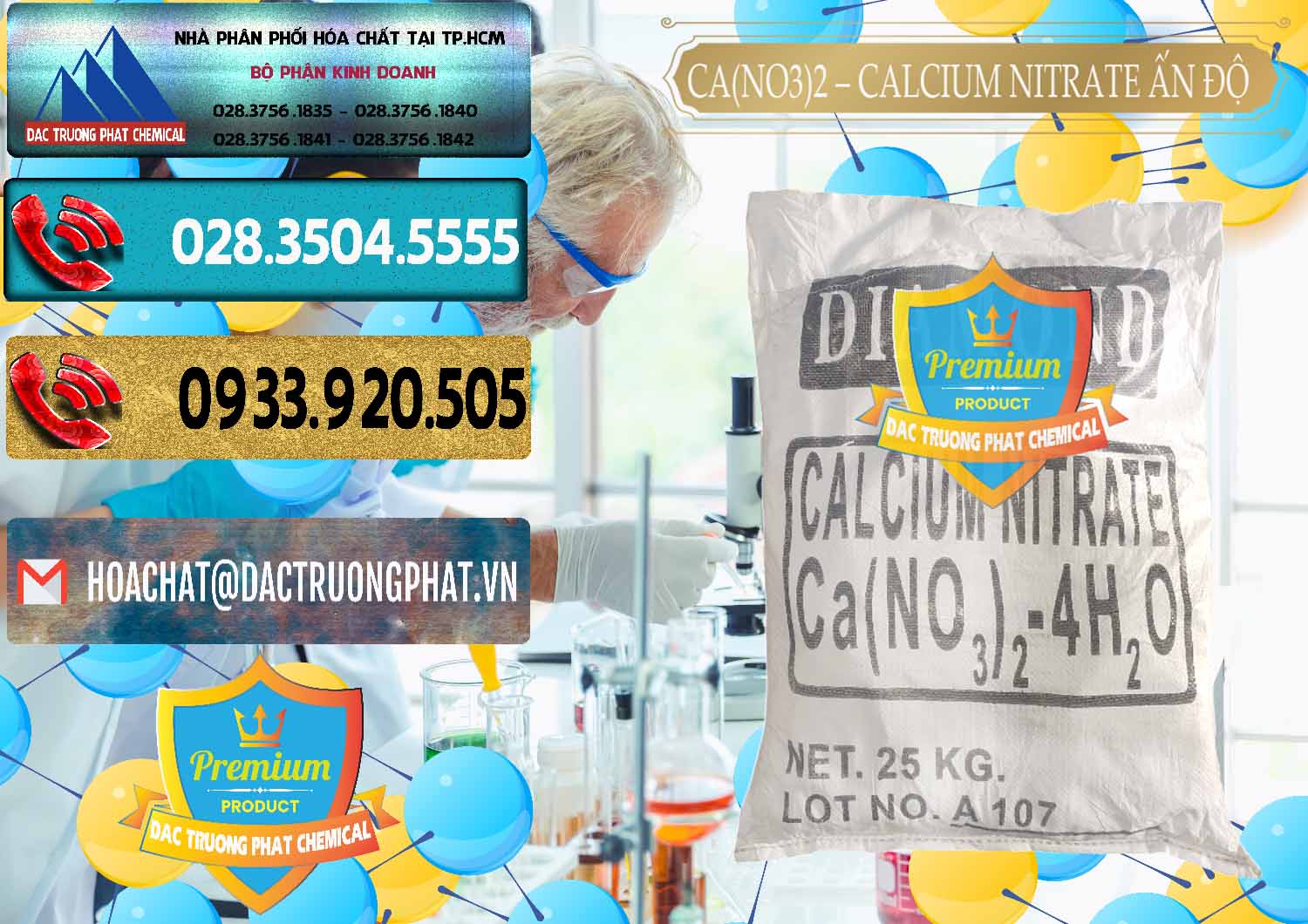 Cty bán ( cung ứng ) CA(NO3)2 – Calcium Nitrate Ấn Độ India - 0038 - Nơi chuyên cung cấp và bán hóa chất tại TP.HCM - hoachatdetnhuom.com