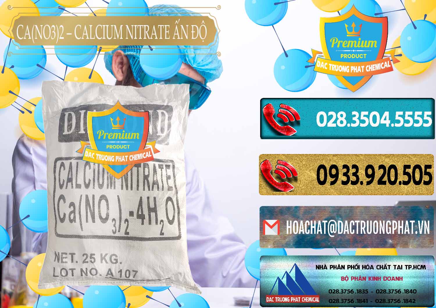 CA(NO3)2 – Calcium Nitrate Ấn Độ India Bán - cung ứng CA(NO3)2 – Calcium Nitrate Ấn Độ India - 0038 - Nơi chuyên phân phối & cung ứng hóa chất tại TP.HCM - hoachatdetnhuom.com