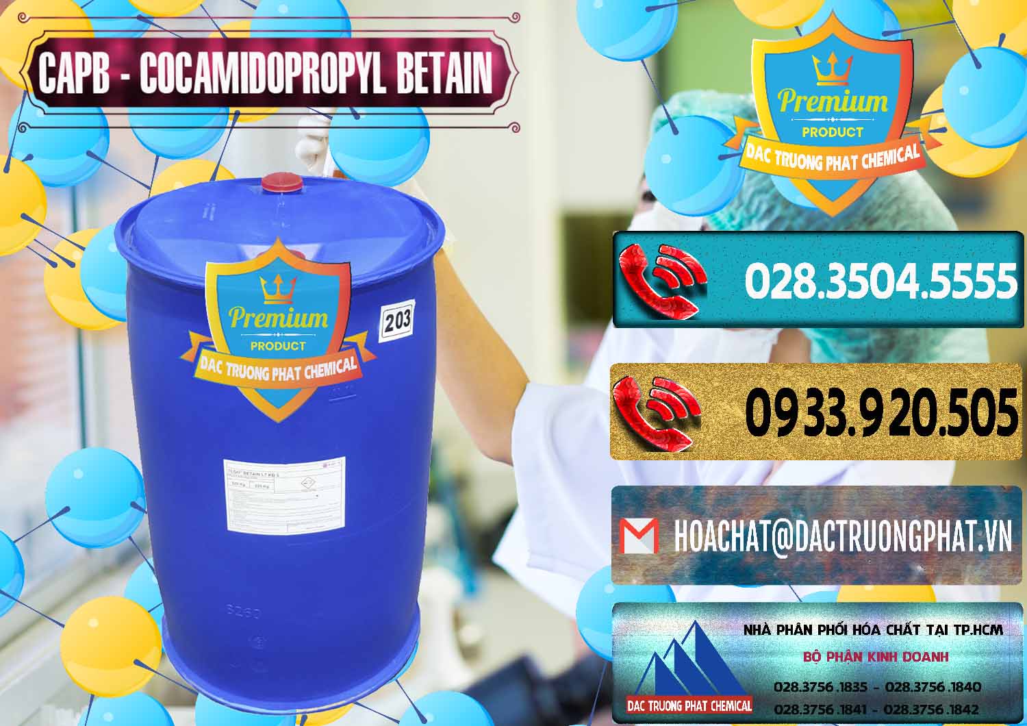 Công ty chuyên phân phối - bán Cocamidopropyl Betaine - CAPB Tego Indonesia - 0327 - Cty cung cấp & phân phối hóa chất tại TP.HCM - hoachatdetnhuom.com