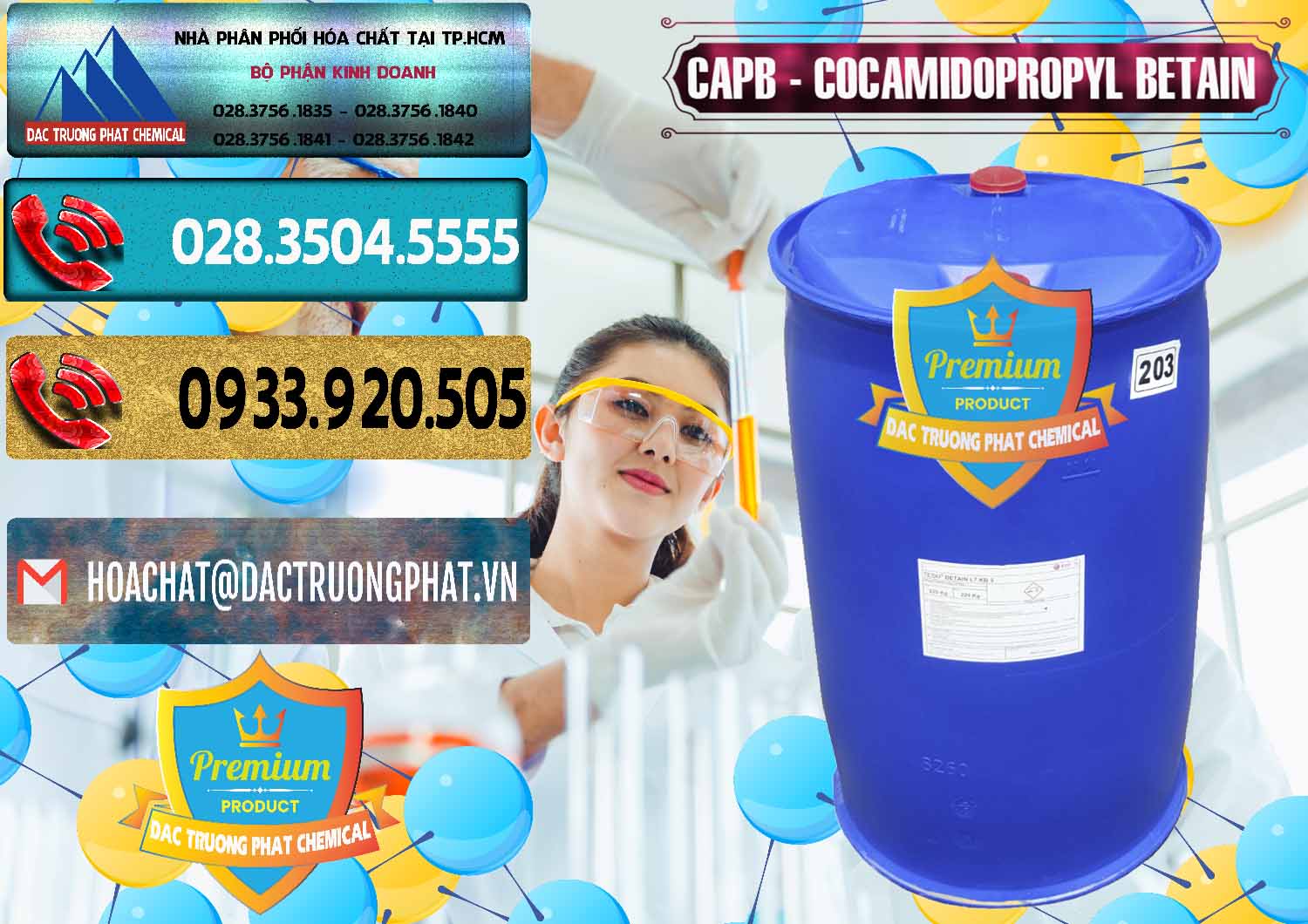 Chuyên phân phối và bán Cocamidopropyl Betaine - CAPB Tego Indonesia - 0327 - Cty chuyên bán ( cung cấp ) hóa chất tại TP.HCM - hoachatdetnhuom.com