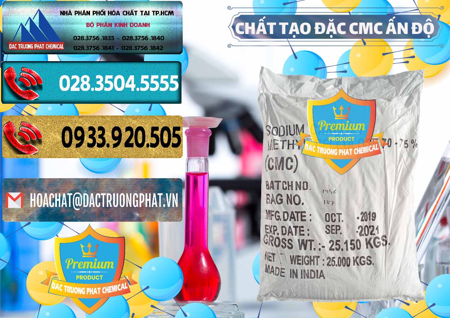 Nơi bán và phân phối Chất Tạo Đặc CMC - Carboxyl Methyl Cellulose Ấn Độ India - 0044 - Nơi cung cấp & bán hóa chất tại TP.HCM - hoachatdetnhuom.com