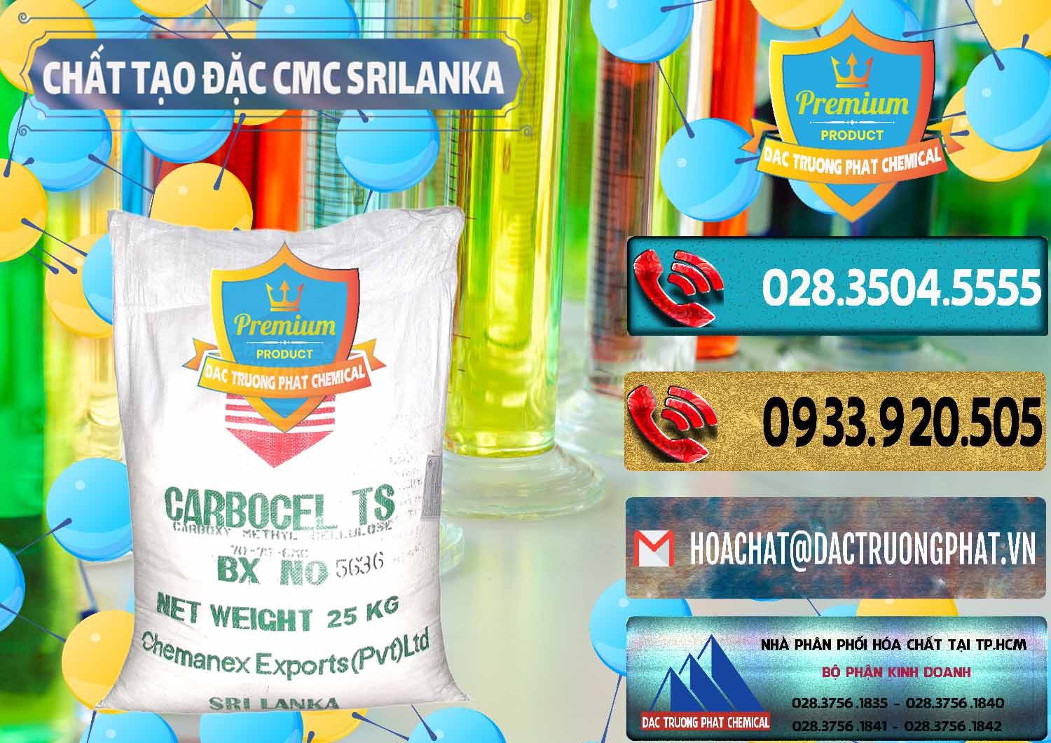 Nơi bán & cung cấp Chất Tạo Đặc CMC - Carboxyl Methyl Cellulose Srilanka - 0045 - Đơn vị chuyên cung cấp _ bán hóa chất tại TP.HCM - hoachatdetnhuom.com