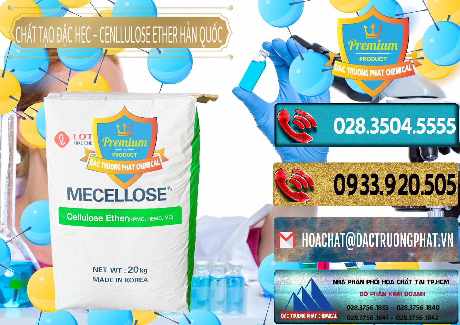 Công ty bán & phân phối Chất Tạo Đặc Hec Mecellose – Cenllulose Ether Lotte Hàn Quốc Korea - 0050 - Cty phân phối _ kinh doanh hóa chất tại TP.HCM - hoachatdetnhuom.com