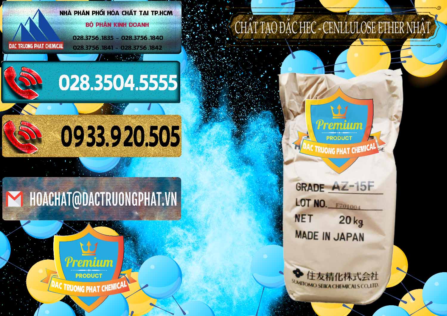 Công ty kinh doanh & bán Chất Tạo Đặc Hec Mecellose – Cenllulose Ether Nhật Bản Japan - 0367 - Cty phân phối & kinh doanh hóa chất tại TP.HCM - hoachatdetnhuom.com