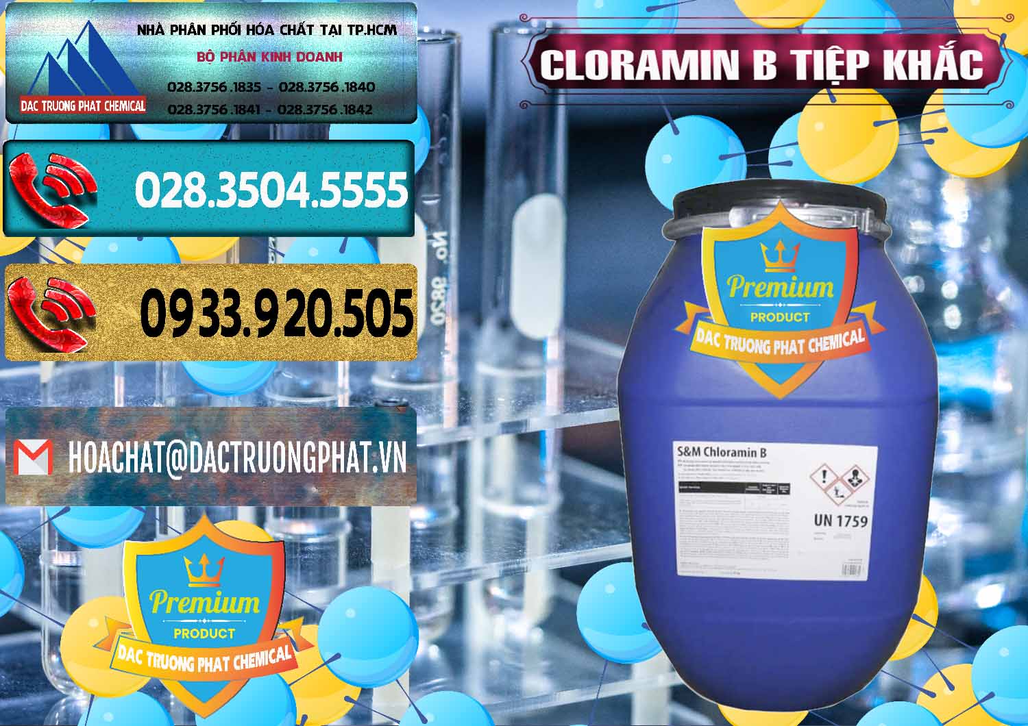 Nơi bán - cung ứng Cloramin B Cộng Hòa Séc Tiệp Khắc Czech Republic - 0299 - Bán & phân phối hóa chất tại TP.HCM - hoachatdetnhuom.com