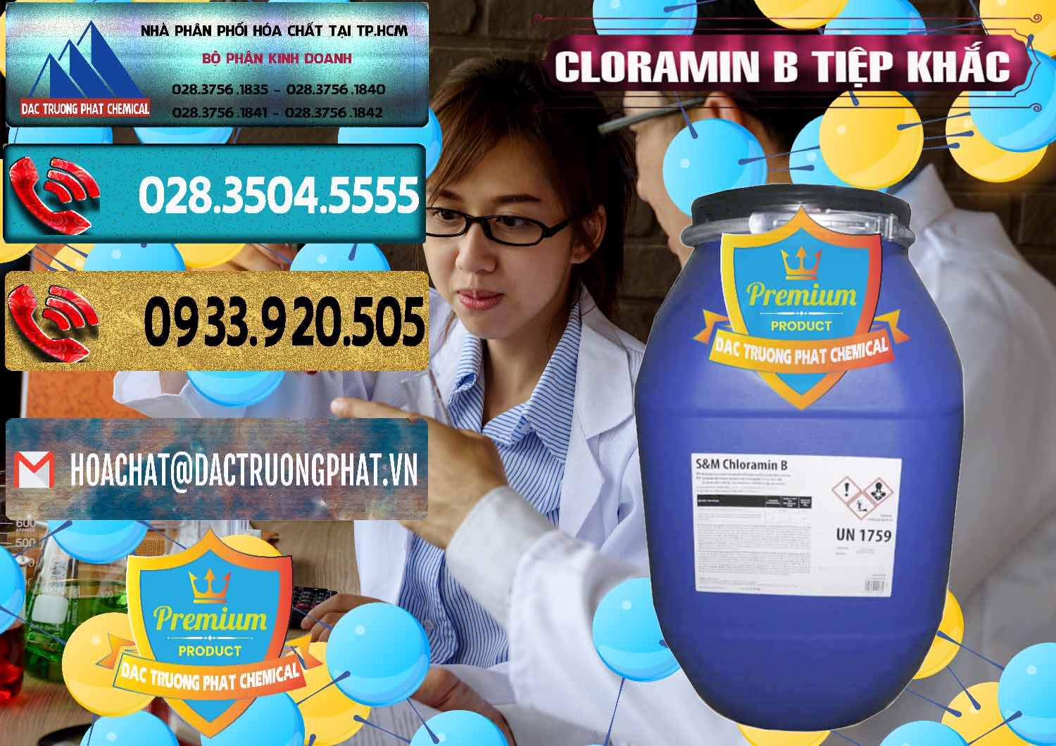 Chuyên cung ứng - bán Cloramin B Cộng Hòa Séc Tiệp Khắc Czech Republic - 0299 - Công ty chuyên nhập khẩu và cung cấp hóa chất tại TP.HCM - hoachatdetnhuom.com