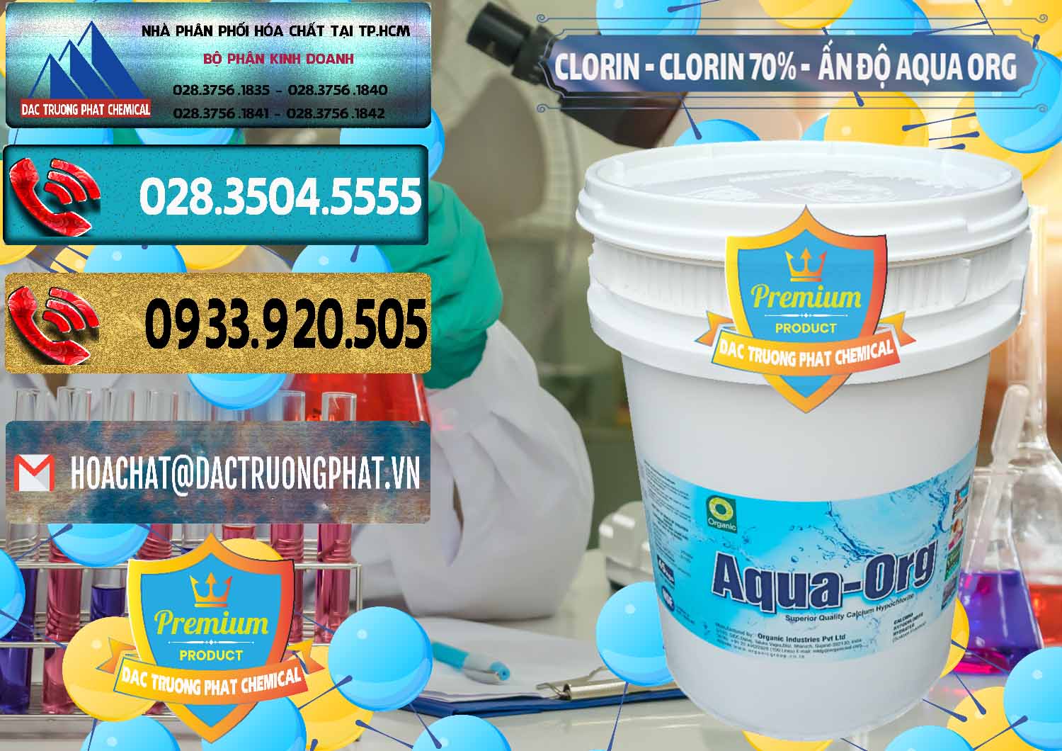 Đơn vị bán - cung ứng Chlorine – Clorin Ấn Độ Aqua ORG Organic India - 0051 - Đơn vị nhập khẩu ( phân phối ) hóa chất tại TP.HCM - hoachatdetnhuom.com