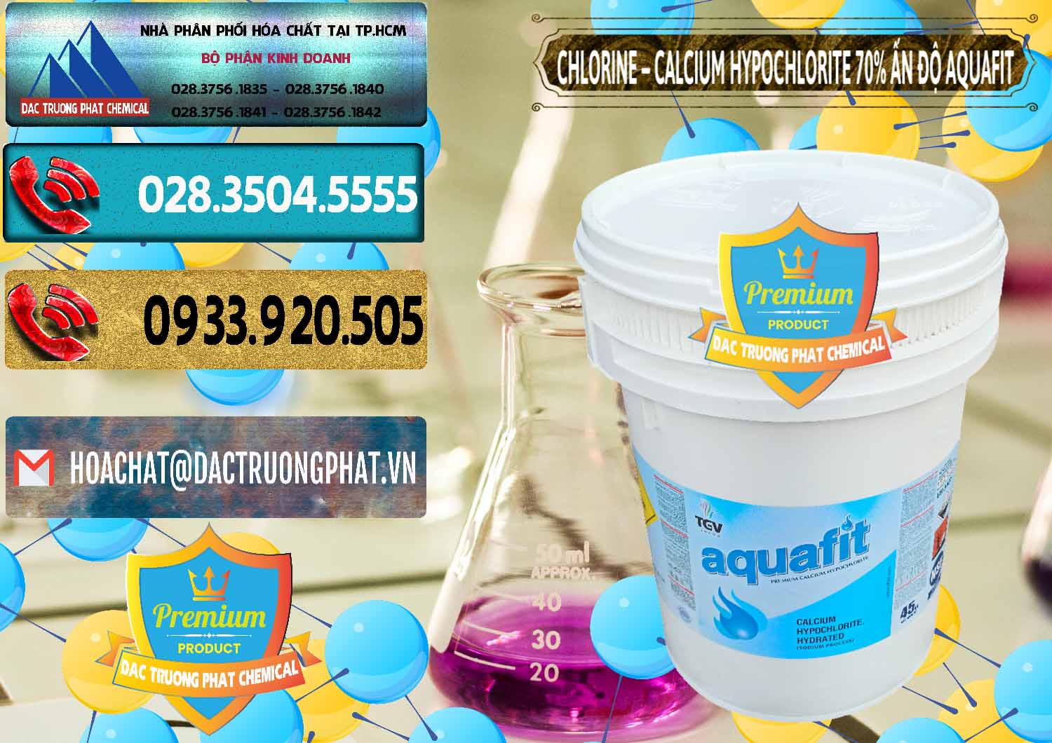 Cty chuyên bán ( phân phối ) Clorin – Chlorine 70% Aquafit Thùng Cao TGV Ấn Độ India - 0054 - Cty chuyên nhập khẩu _ cung cấp hóa chất tại TP.HCM - hoachatdetnhuom.com