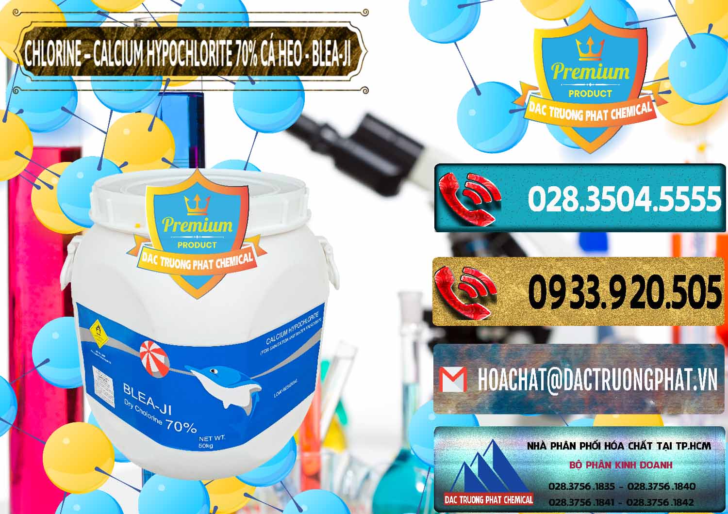Chuyên kinh doanh - bán Clorin - Chlorine Cá Heo 70% Blea-Ji Trung Quốc China - 0056 - Cty chuyên cung cấp - bán hóa chất tại TP.HCM - hoachatdetnhuom.com