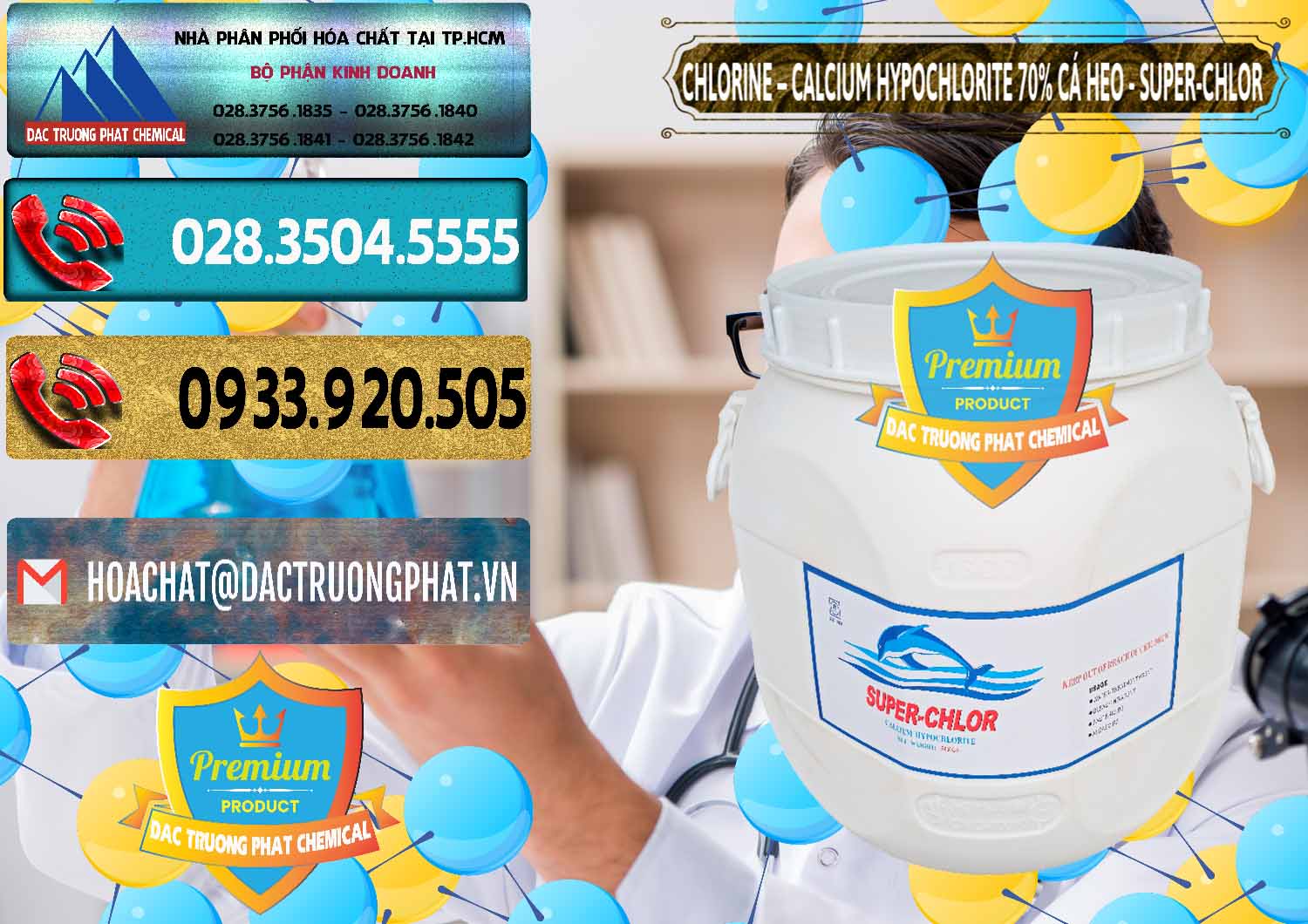 Công ty bán & cung ứng Clorin - Chlorine Cá Heo 70% Super Chlor Trung Quốc China - 0058 - Nhà cung cấp và phân phối hóa chất tại TP.HCM - hoachatdetnhuom.com
