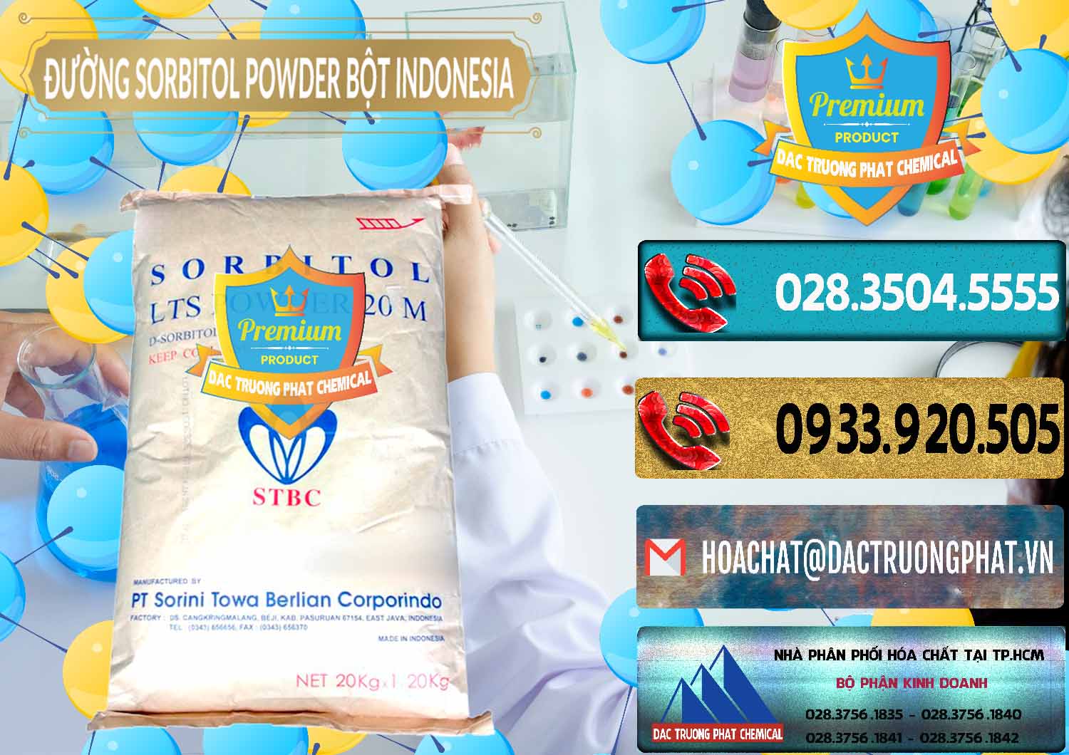 Nơi cung ứng & bán D-Sorbitol Bột - C6H14O6 Food Grade Indonesia - 0320 - Công ty chuyên phân phối ( bán ) hóa chất tại TP.HCM - hoachatdetnhuom.com