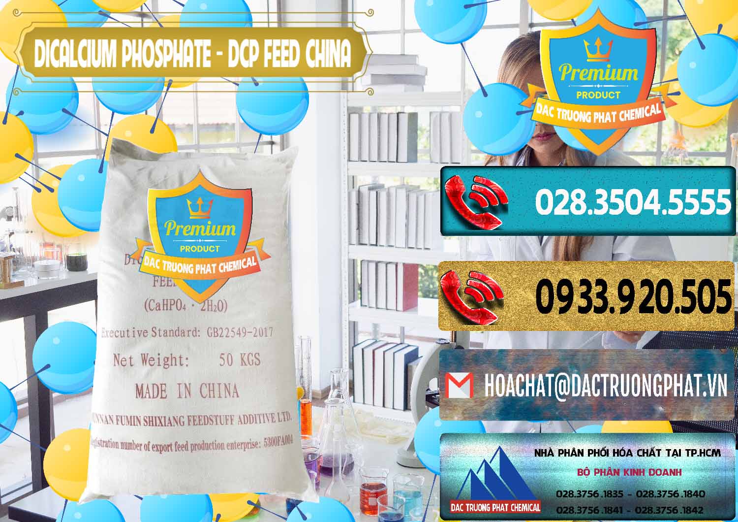 Đơn vị chuyên bán _ phân phối Dicalcium Phosphate - DCP Feed Grade Trung Quốc China - 0296 - Nơi chuyên cung cấp và nhập khẩu hóa chất tại TP.HCM - hoachatdetnhuom.com