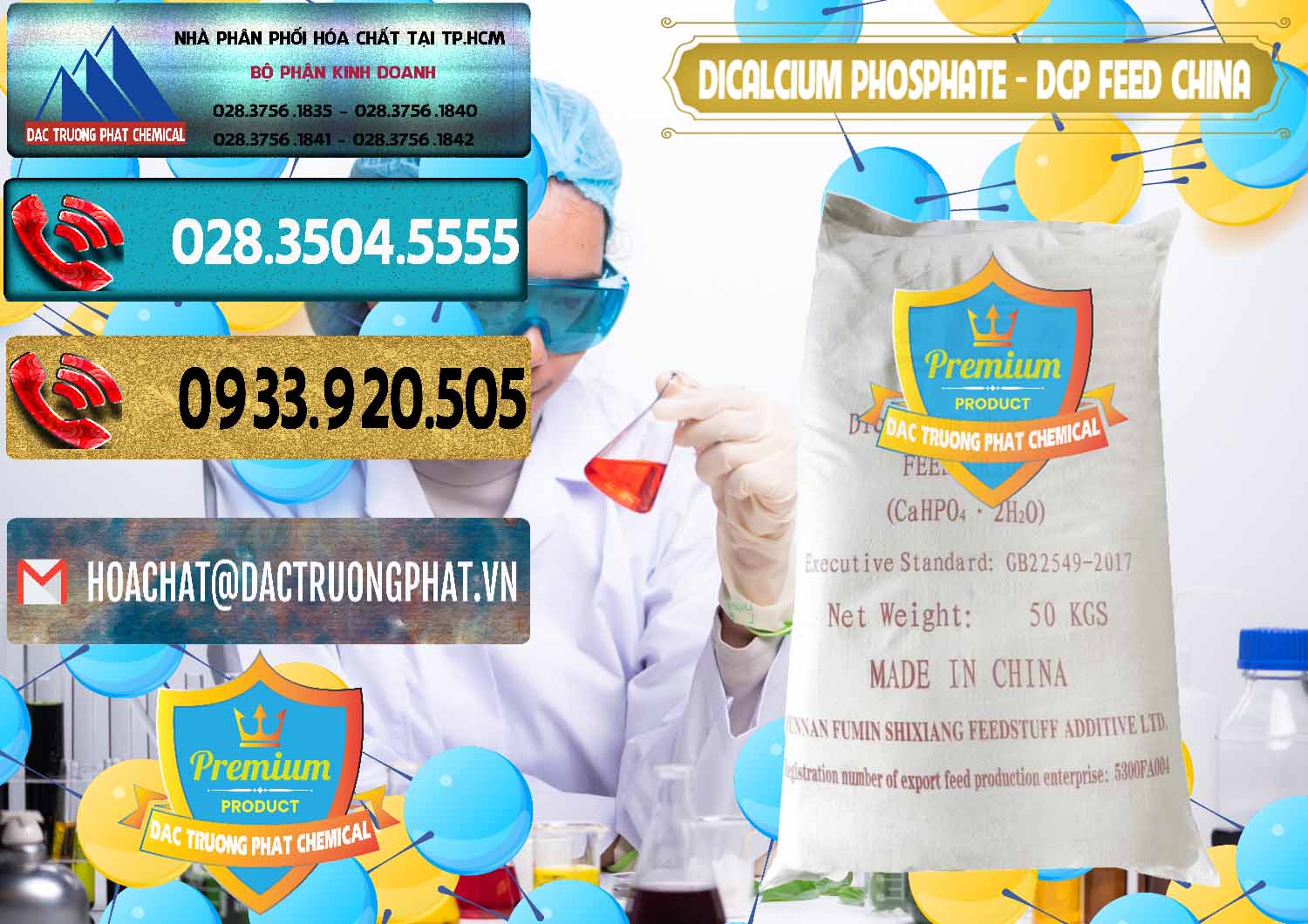 Đơn vị chuyên cung ứng và bán Dicalcium Phosphate - DCP Feed Grade Trung Quốc China - 0296 - Cty cung cấp và kinh doanh hóa chất tại TP.HCM - hoachatdetnhuom.com