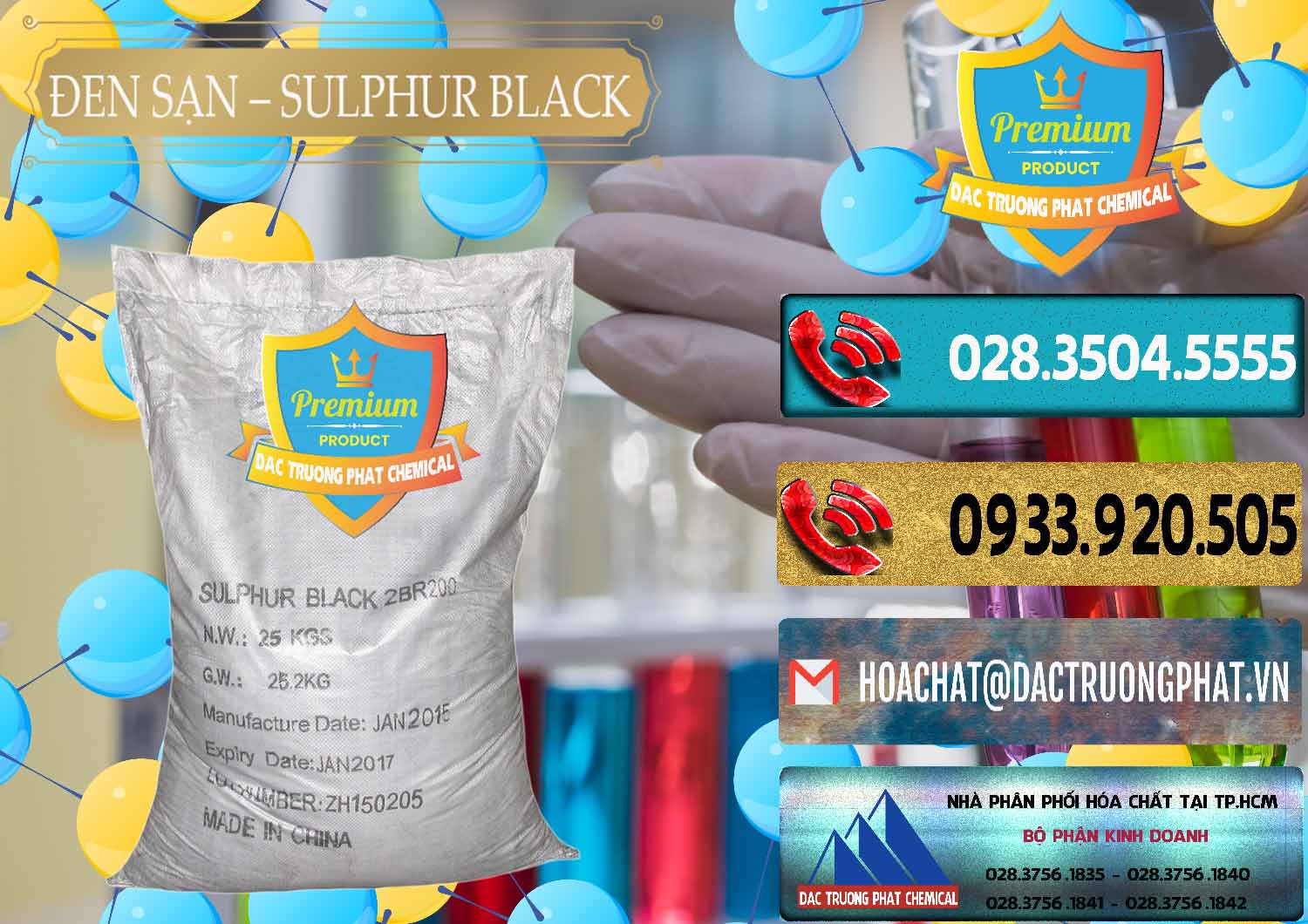Đơn vị chuyên cung cấp - bán Đen Sạn – Sulphur Black Trung Quốc China - 0062 - Đơn vị bán _ phân phối hóa chất tại TP.HCM - hoachatdetnhuom.com