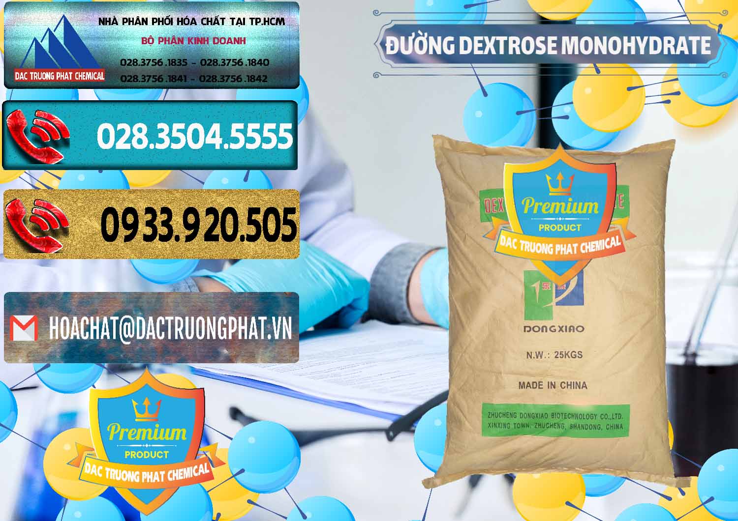 Nhà cung cấp - bán Đường Dextrose Monohydrate Food Grade Dongxiao Trung Quốc China - 0063 - Nhà phân phối - cung cấp hóa chất tại TP.HCM - hoachatdetnhuom.com