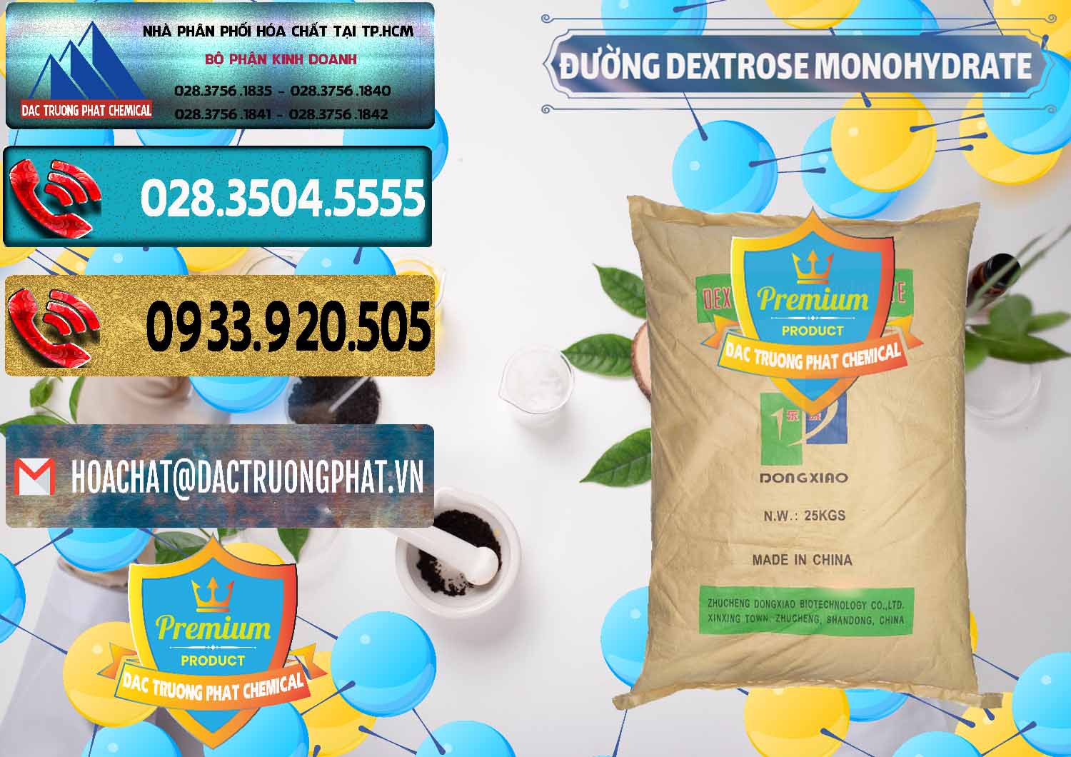 Nơi bán _ phân phối Đường Dextrose Monohydrate Food Grade Dongxiao Trung Quốc China - 0063 - Nhà phân phối ( nhập khẩu ) hóa chất tại TP.HCM - hoachatdetnhuom.com