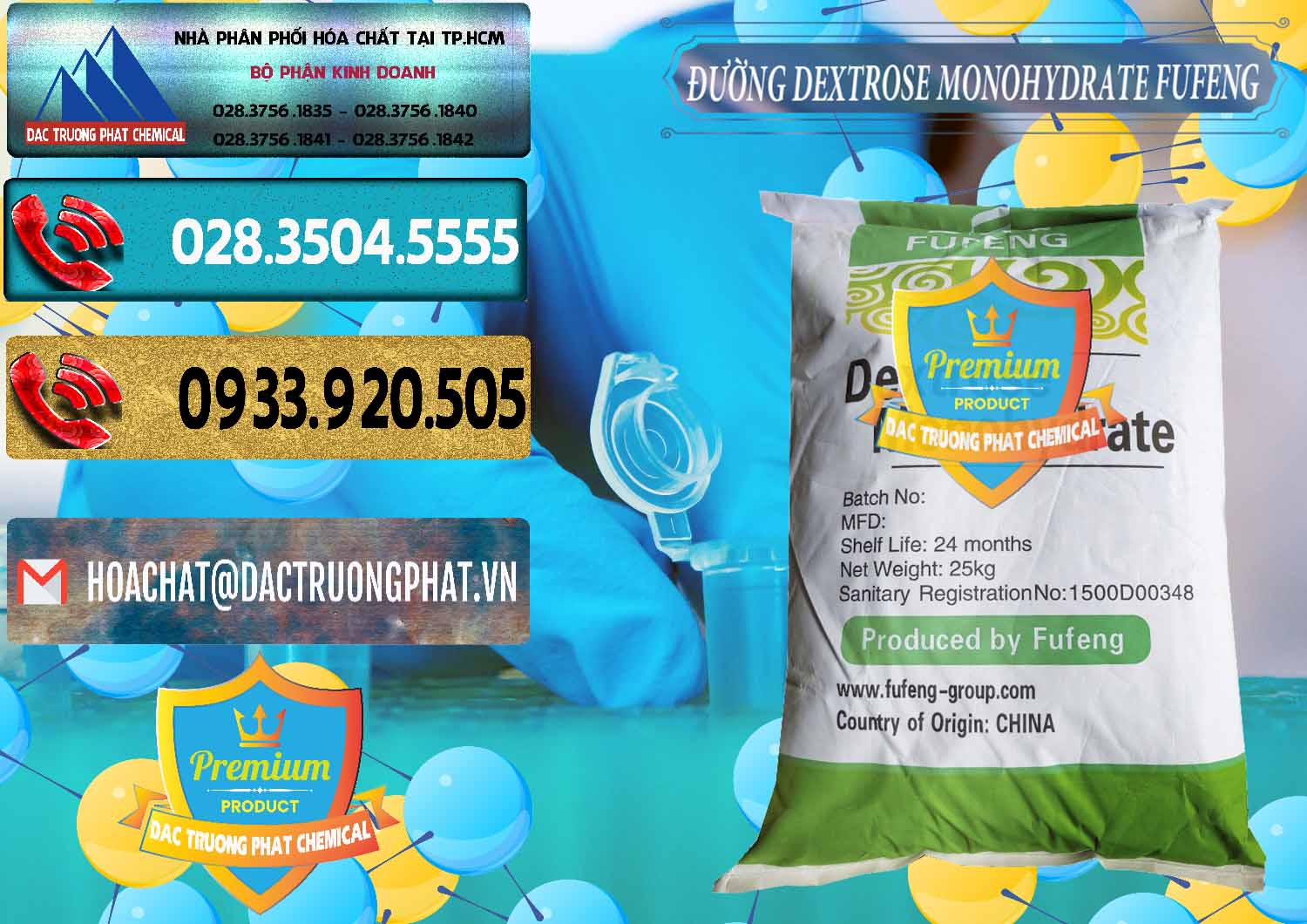 Đơn vị phân phối & bán Đường Dextrose Monohydrate Food Grade Fufeng Trung Quốc China - 0223 - Đơn vị chuyên bán & phân phối hóa chất tại TP.HCM - hoachatdetnhuom.com