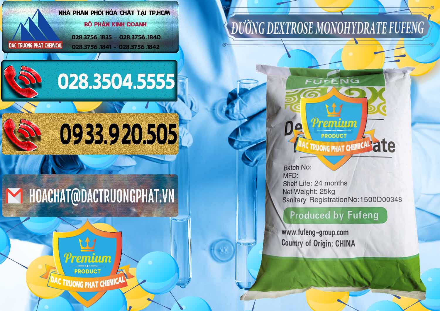 Cty kinh doanh & bán Đường Dextrose Monohydrate Food Grade Fufeng Trung Quốc China - 0223 - Đơn vị chuyên cung ứng & phân phối hóa chất tại TP.HCM - hoachatdetnhuom.com