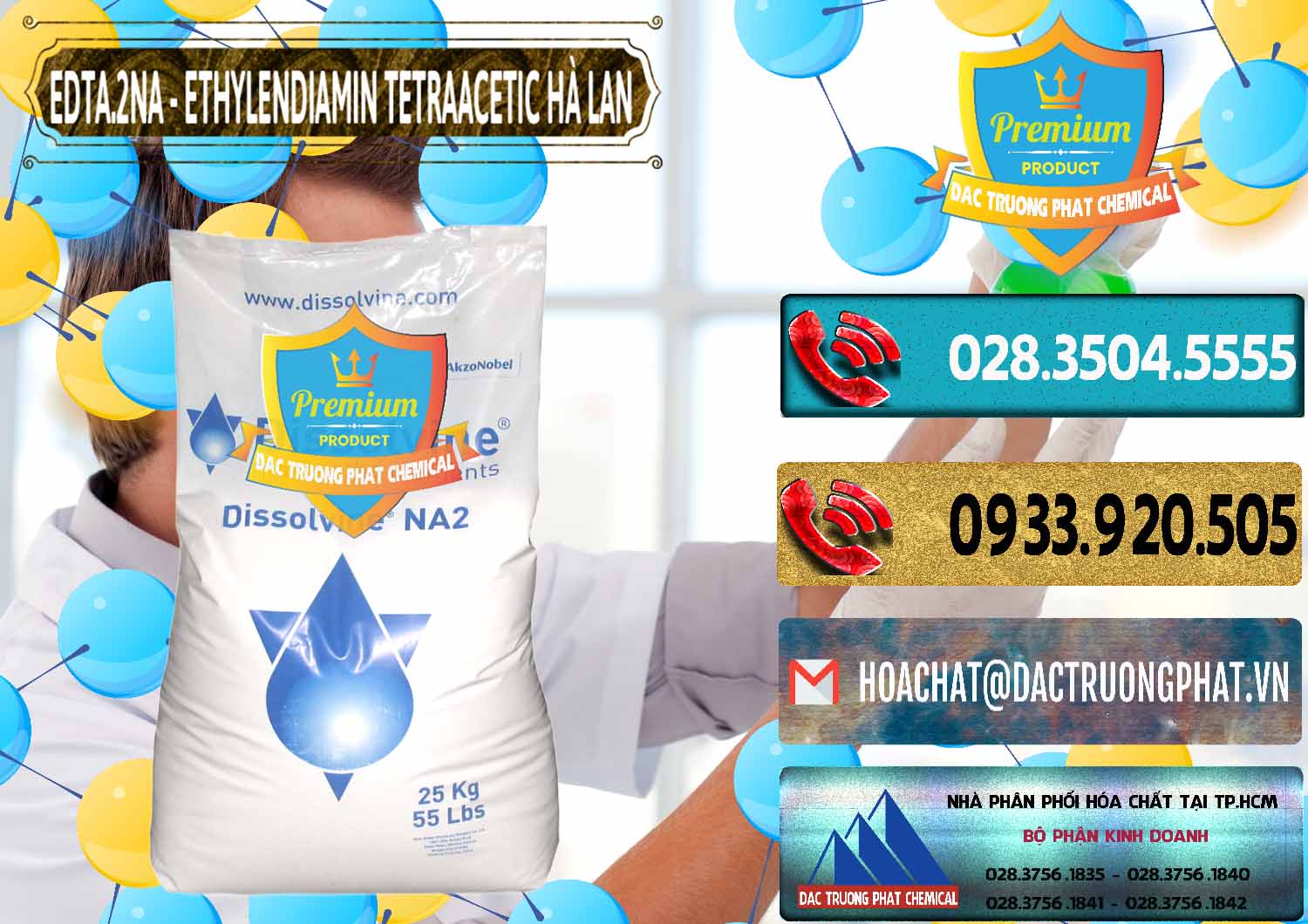 Cty bán và cung cấp EDTA.2NA - Ethylendiamin Tetraacetic Dissolvine Hà Lan Netherlands - 0064 - Nhập khẩu _ cung cấp hóa chất tại TP.HCM - hoachatdetnhuom.com